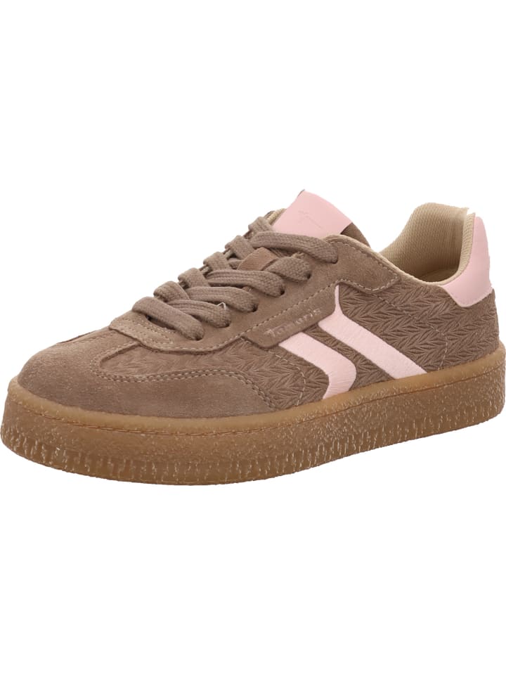 Schnürschuh in beige
