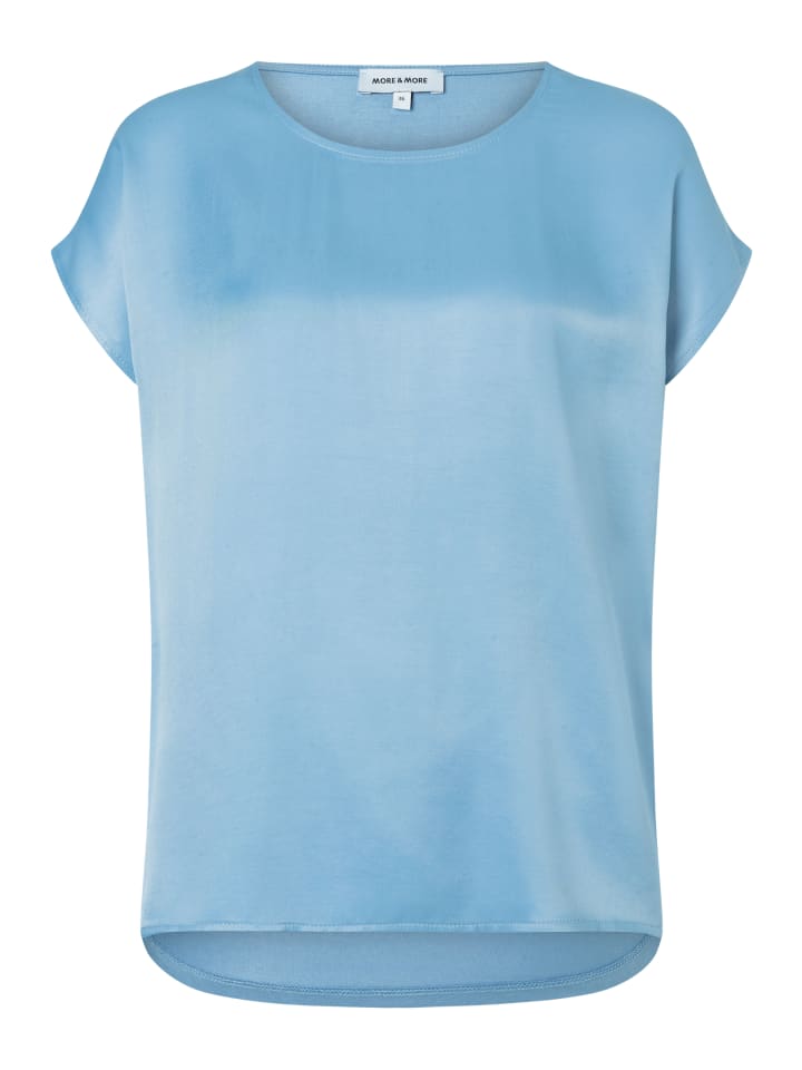 vielseitig kombinierbares Blusenshirt in autumn blue