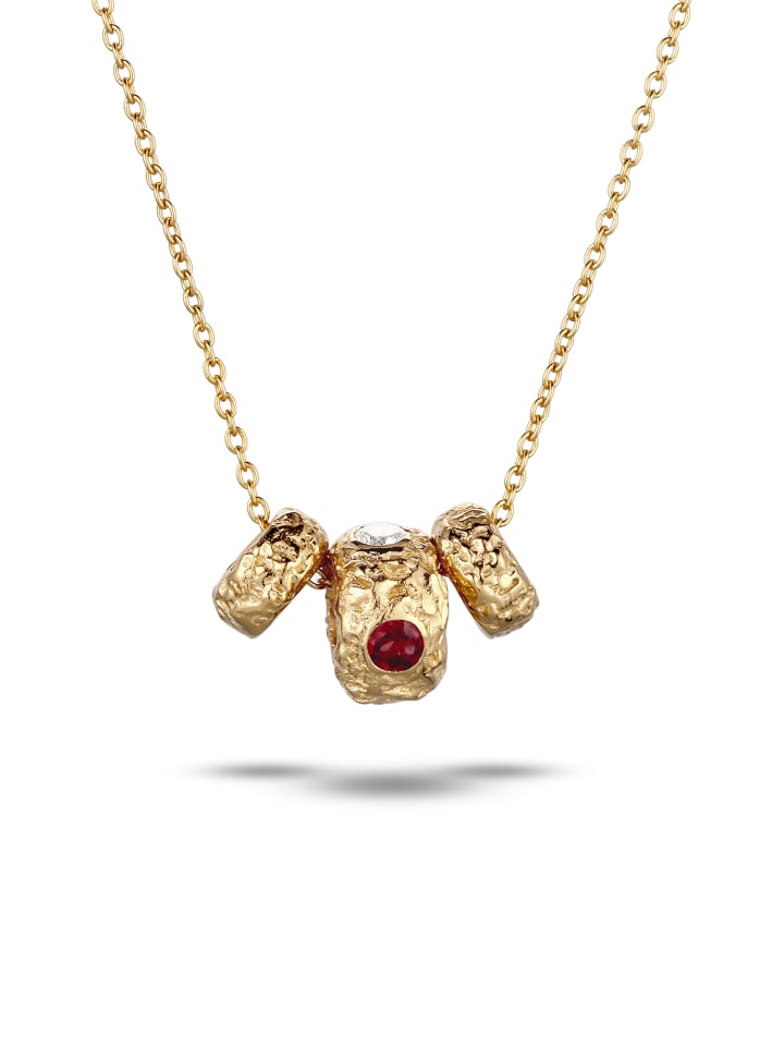 Halskette 925 Sterling Silber in Gold
