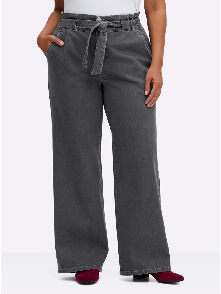 Jeans in anthrazit-grey-denim