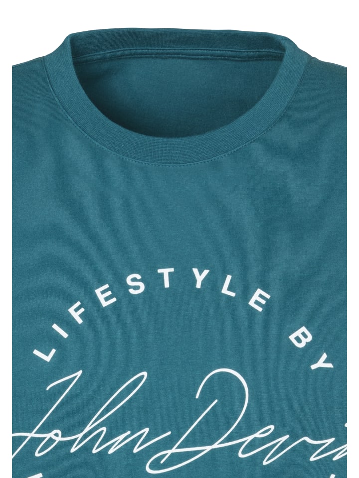T-Shirt in petrol