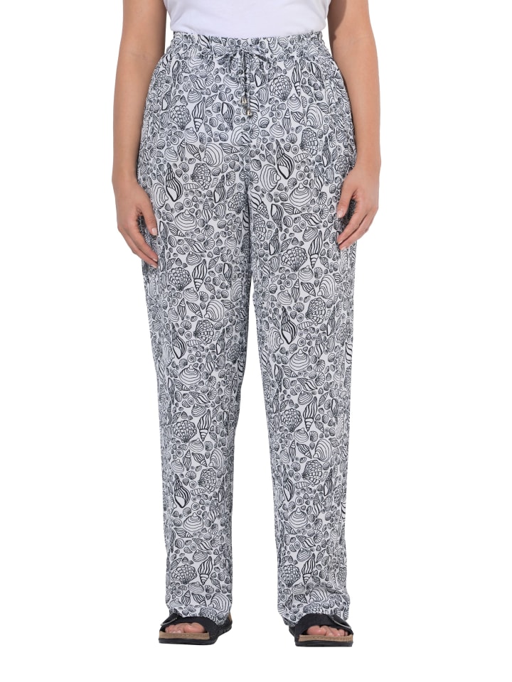 Schlupfhose in offwhite