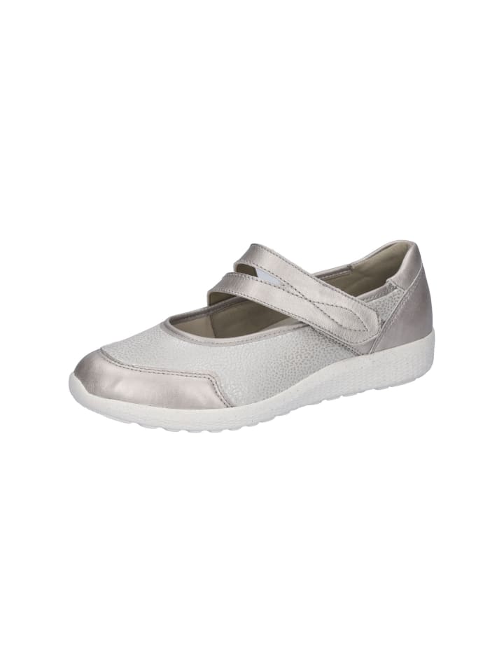 Klettschuhe IRA in TAUPE/CEMENT