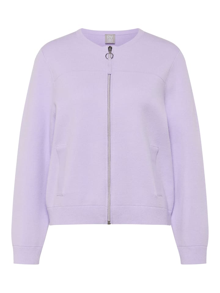 Strickjacke in Lila
