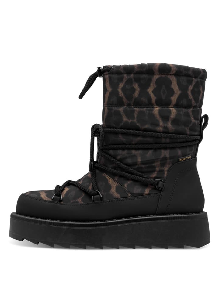 Stiefelette in schwarz