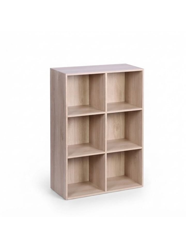 Bücherregal in Eiche - (B)61 x (H)91 x (T)30 cm