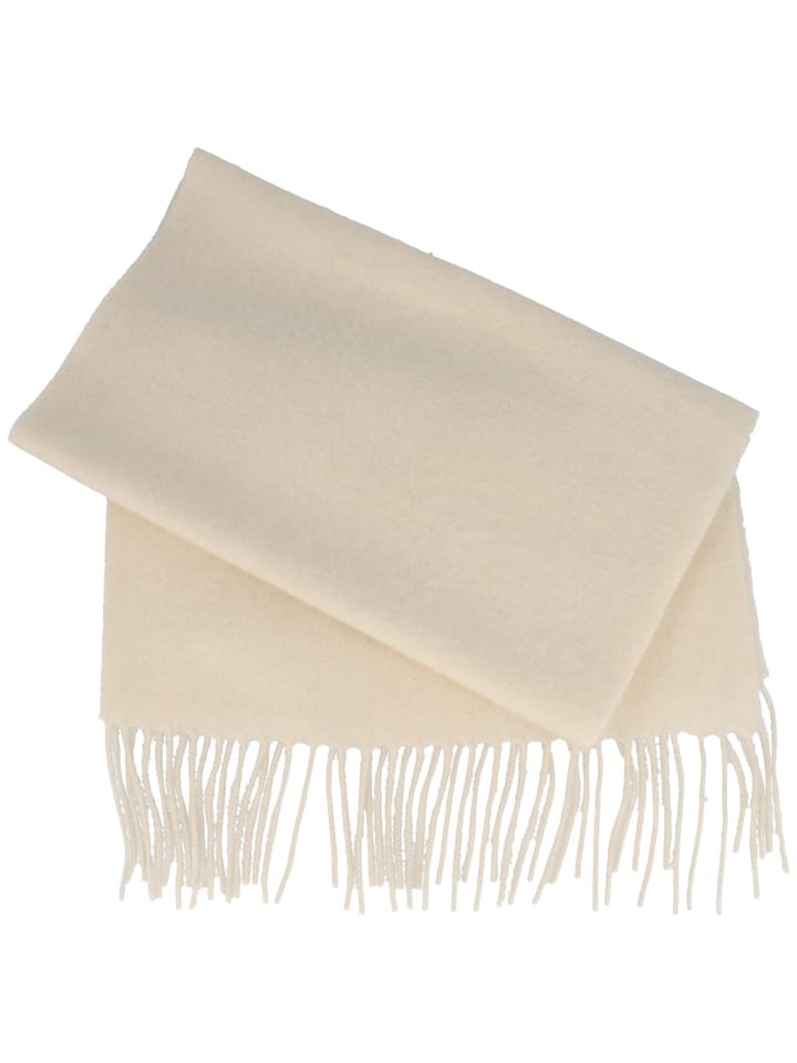 Wollschal in beige