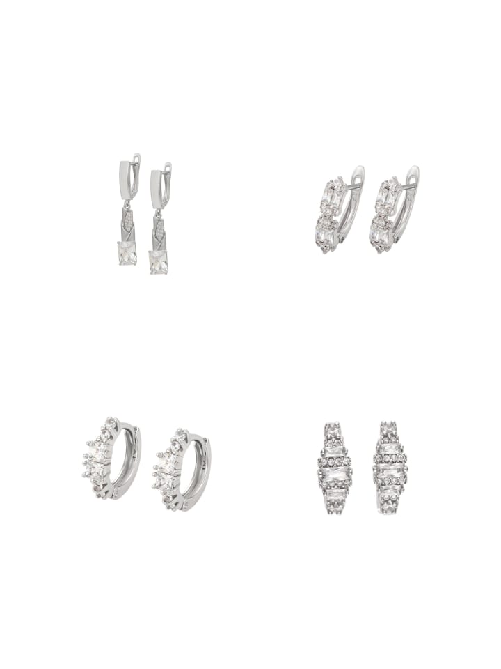 Women Jewelry Set in silver