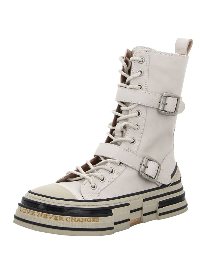 Stiefelette in beige