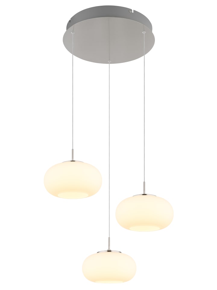 Hängeleuchte "QUINTARA" in silver