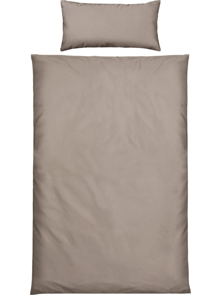 Bettwäsche Boston in taupe