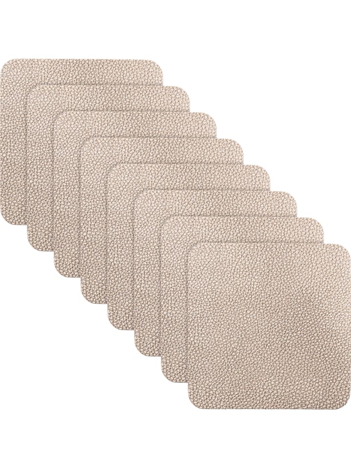 Untersetzer 8er-Pack Lagoa in gold