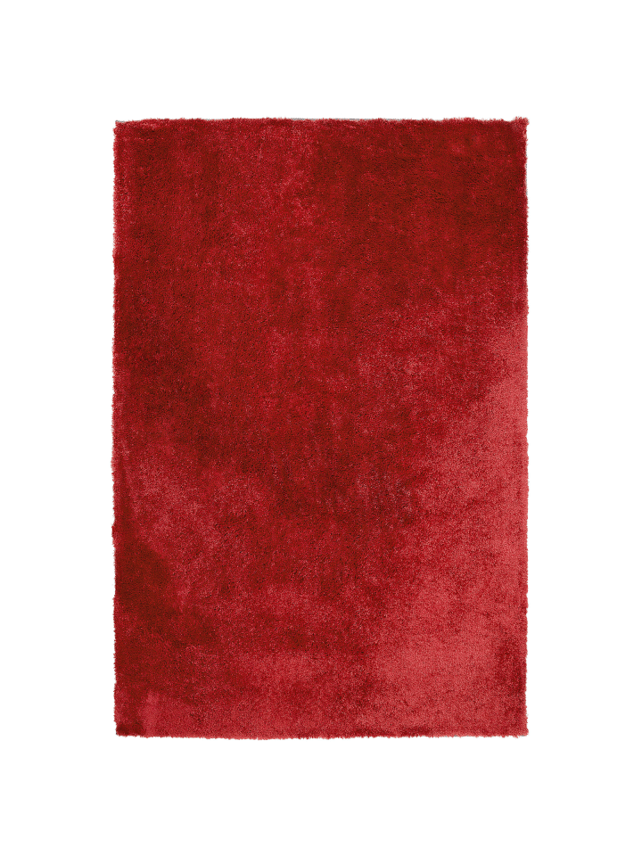Shaggy EVREN in Rot - (W) 160 x (H) 3 x (L) 230 cm