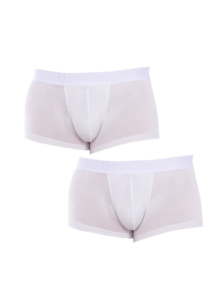 2er-Set: Boxershorts in White