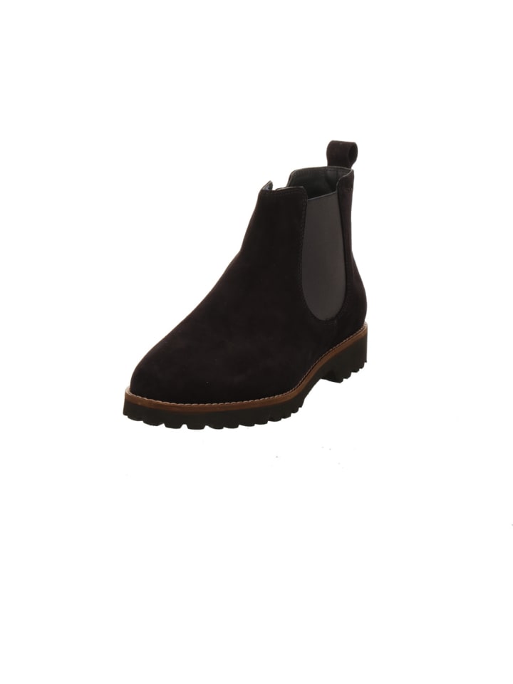 Stiefelette in blau