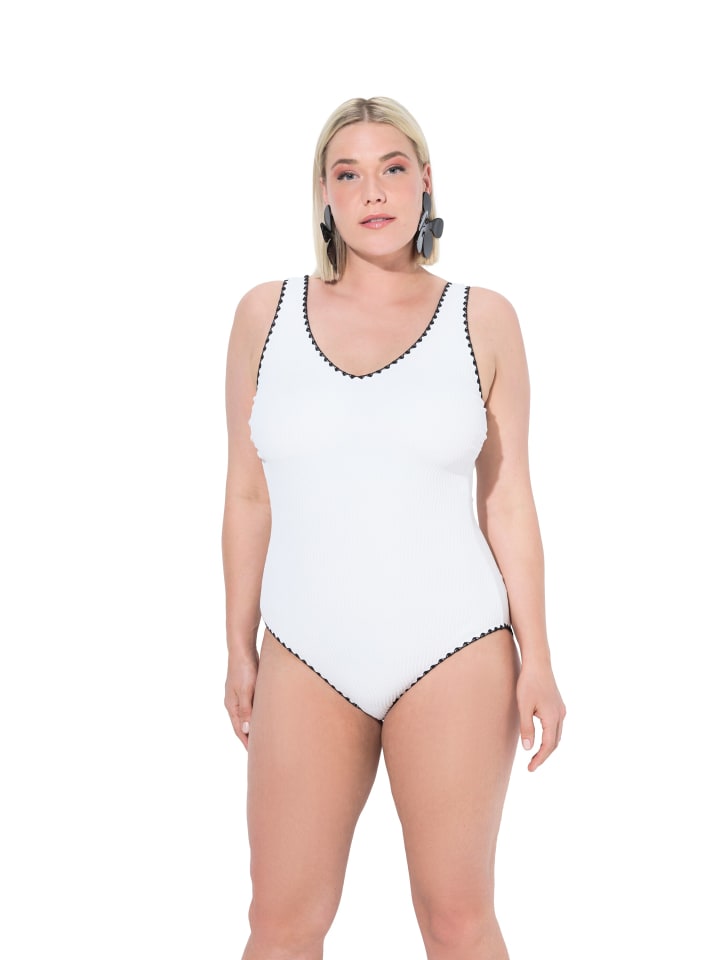 Badeanzug in offwhite