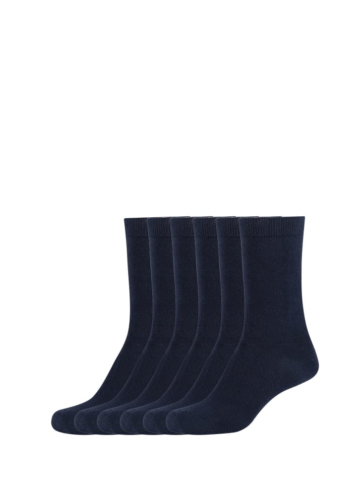 Socken 6er Pack navy