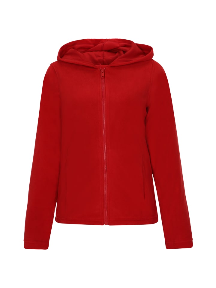 Damen Fleecejacke in Rot