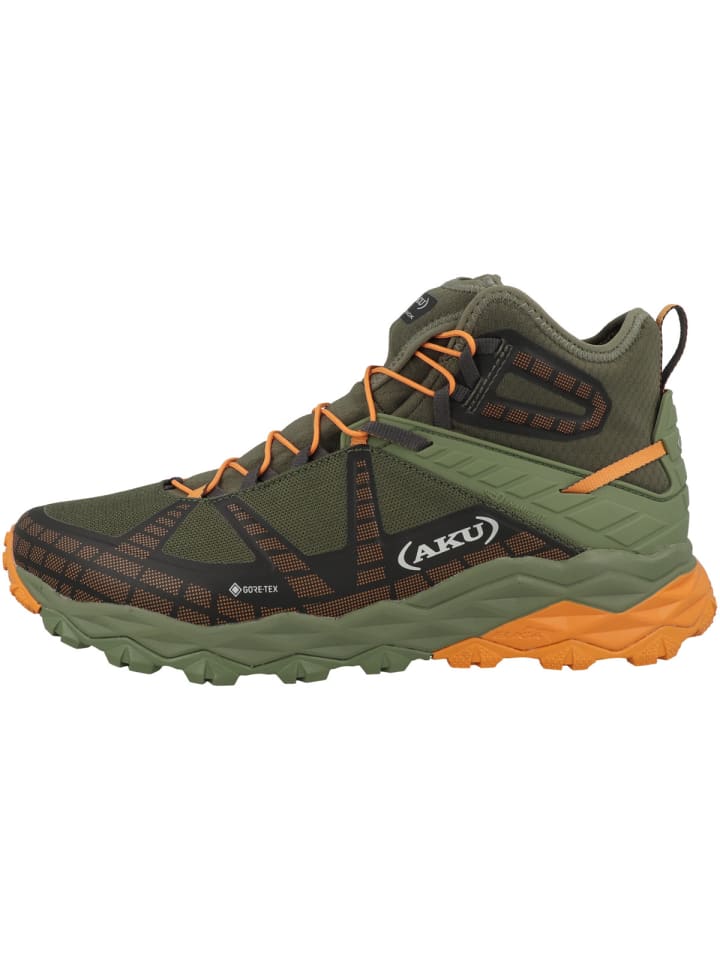 Outdoorschuhe Flyrock Mid GTX in dunkelgruen