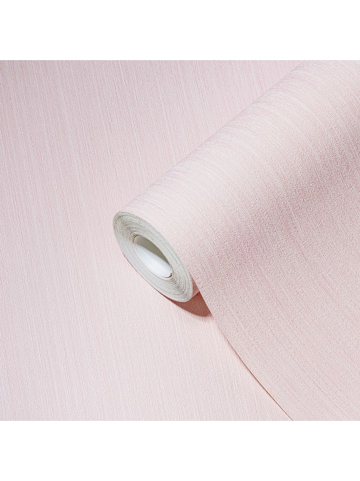 Tapete Pure Linen in Rosé