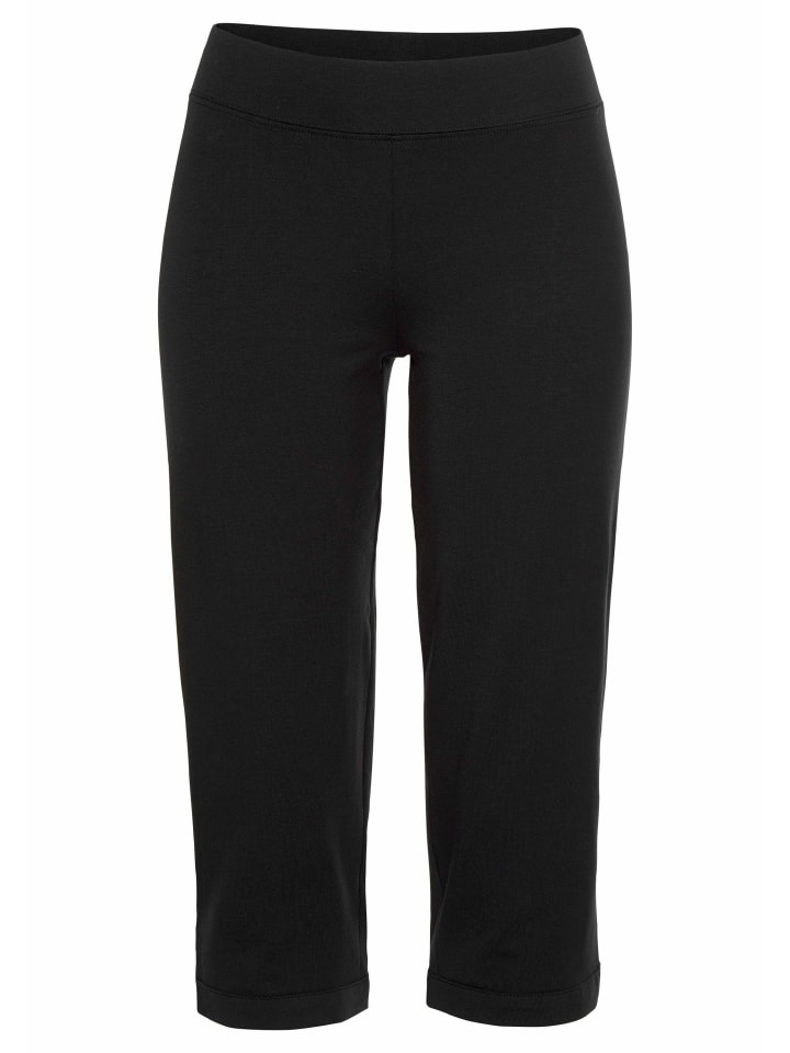 Caprihose in schwarz