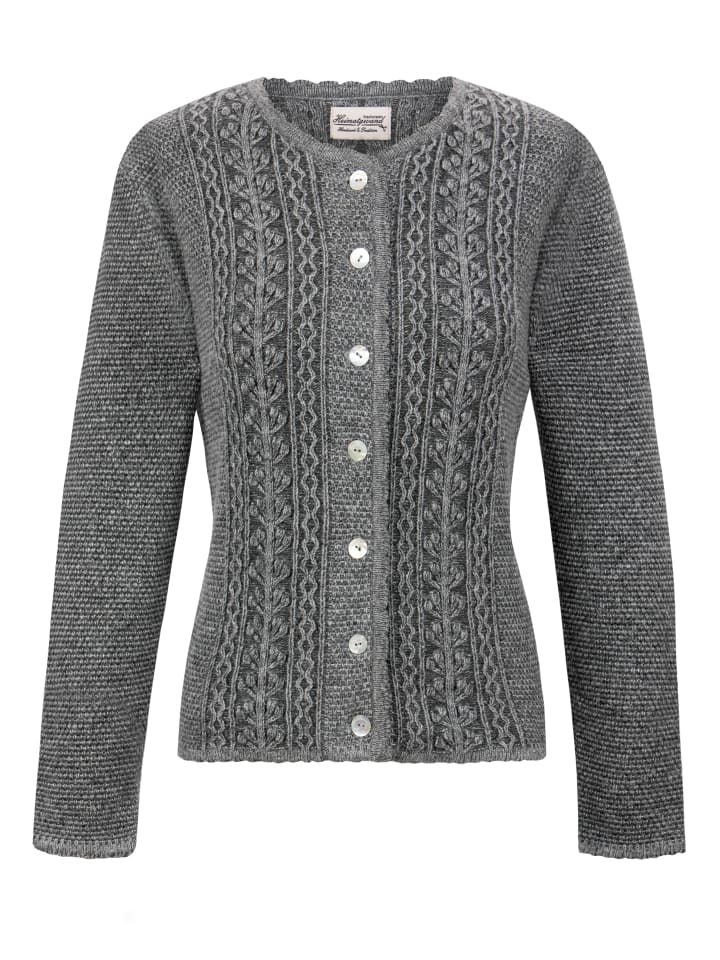 Stockerpoint Trachtenstrickjacke Mabella in grau