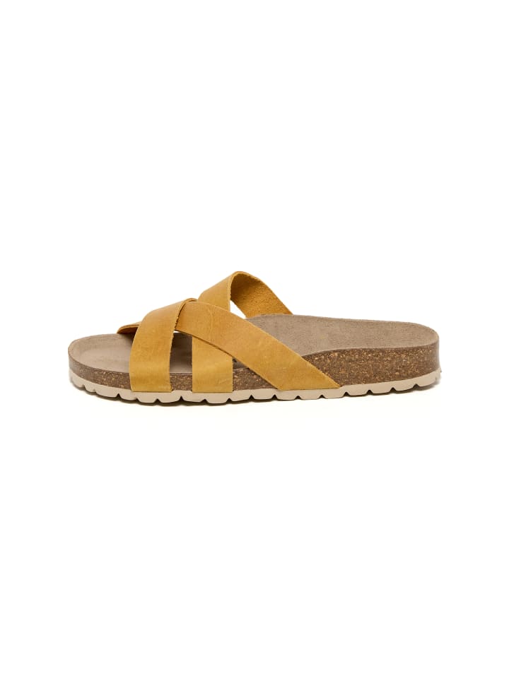 Sandalen in gelb