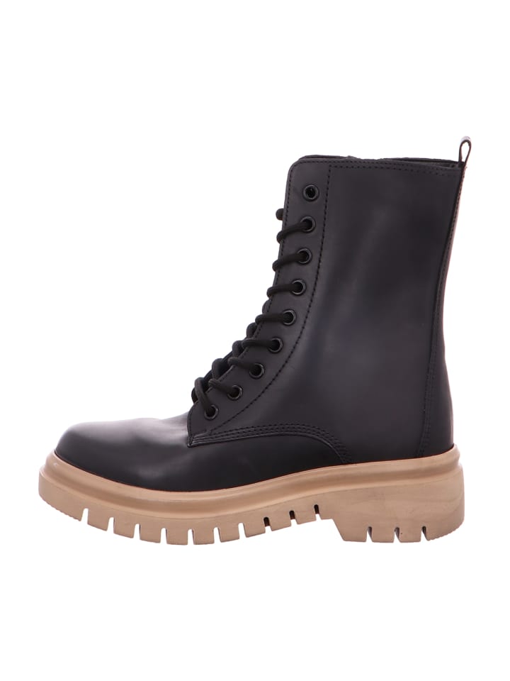 Schnürboots in Schwarz
