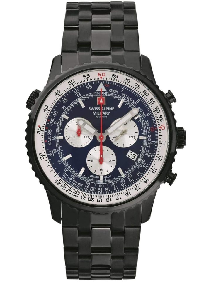 Chronograph Chrongraph Schwarz in schwarz