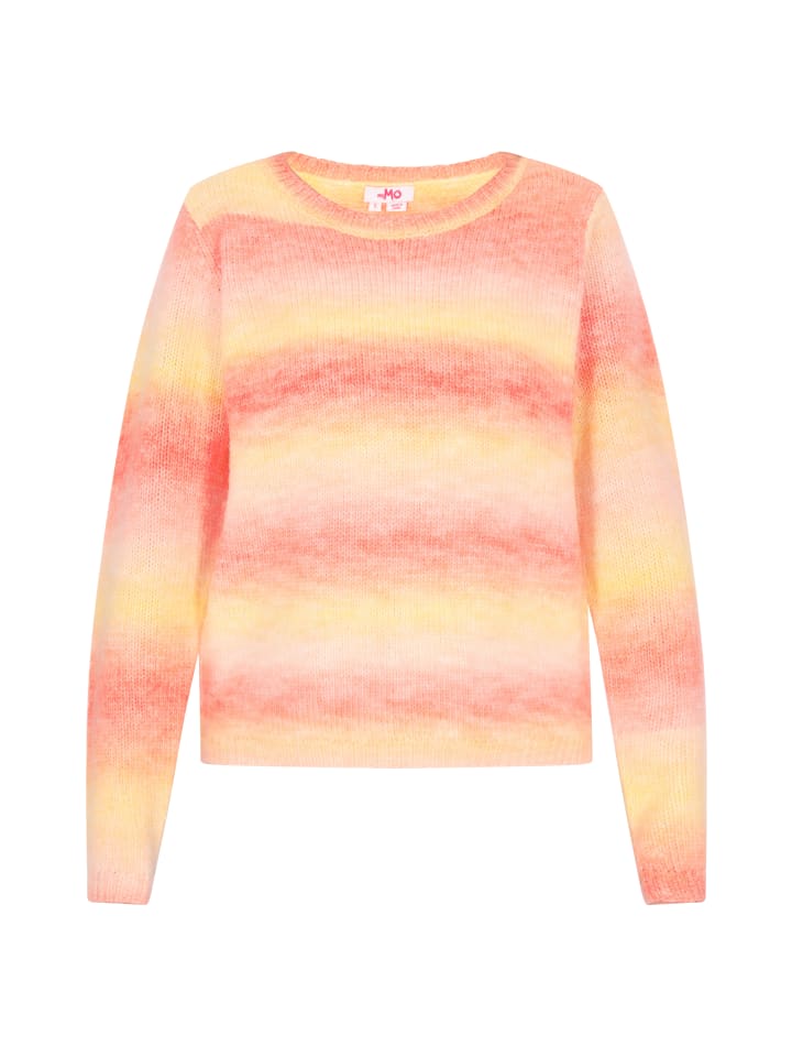 Damen Sweater in Orange Mehrfarbig