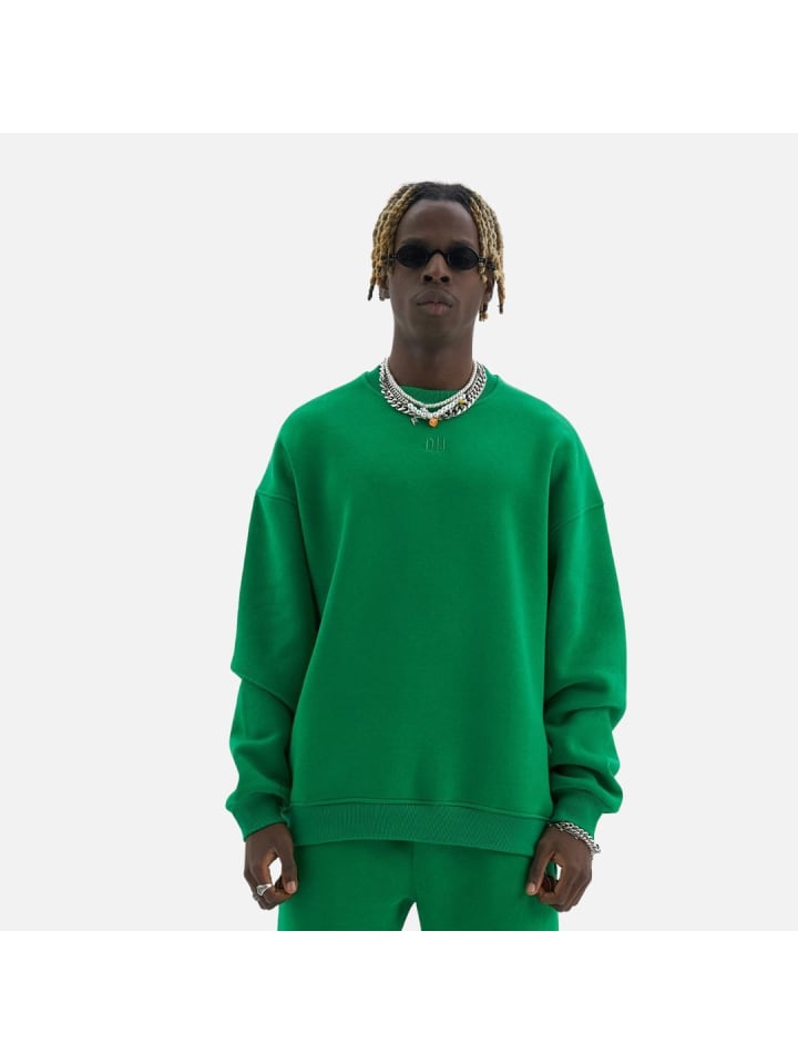 Sweater Longsleeve Oversize in Grün