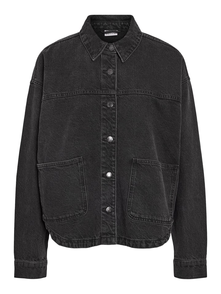 Jeansjacke in Black Denim