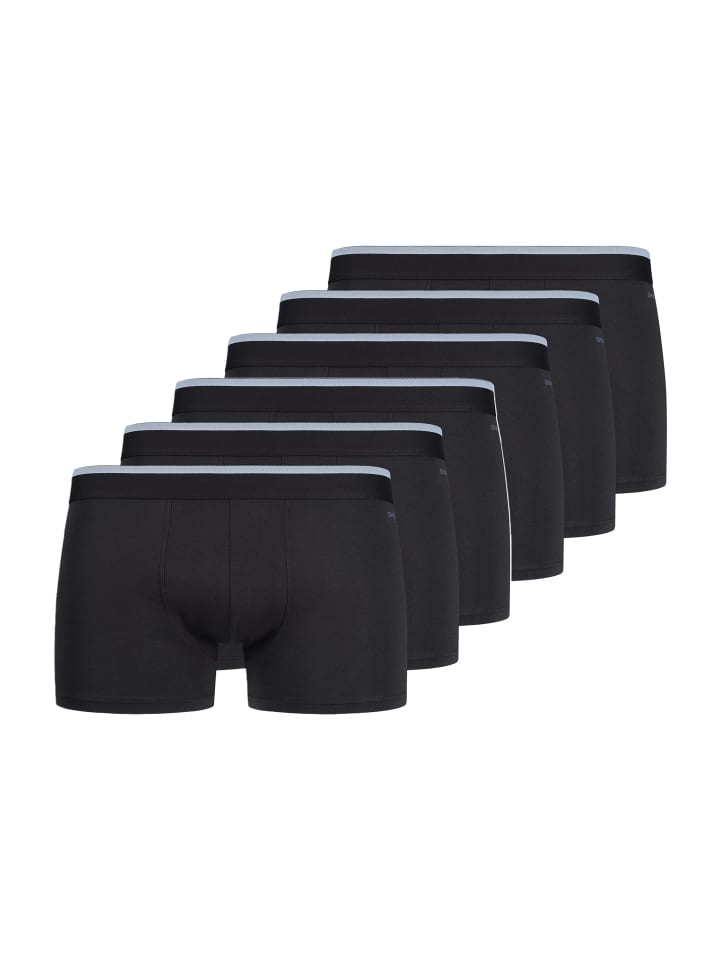 Retro Short / Pant Basic in Schwarz