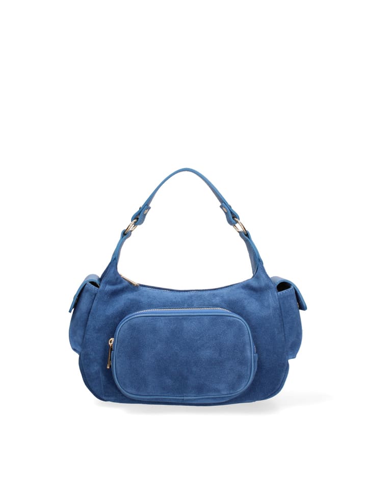 Schultertasche in DARK BLUE
