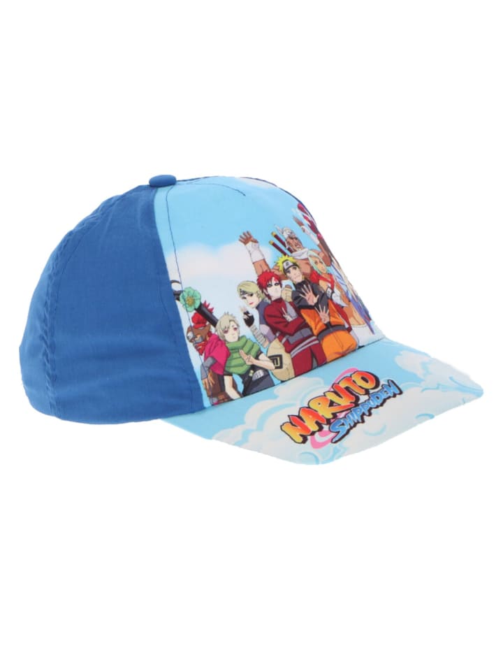 Offizielle Anime Kappe aus 100% Baumwolle mit coolen Motiven Blau in Mehrfarbig