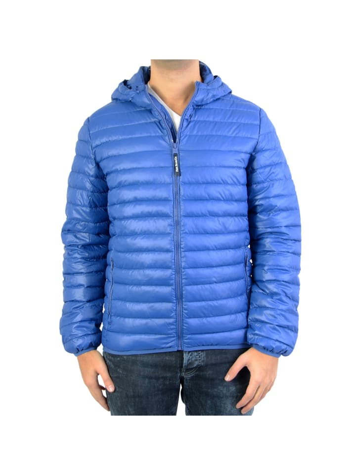 Bora-Daunenjacke Blau