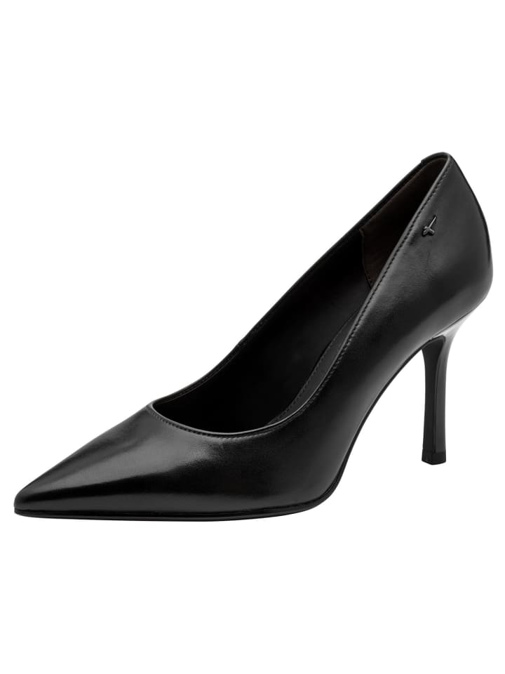 Pumps in BLK LEATH. UNI