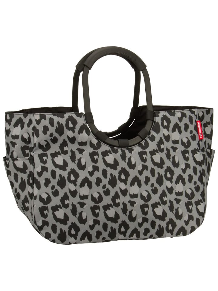 Einkaufstasche Loopshopper L in Leo Nero