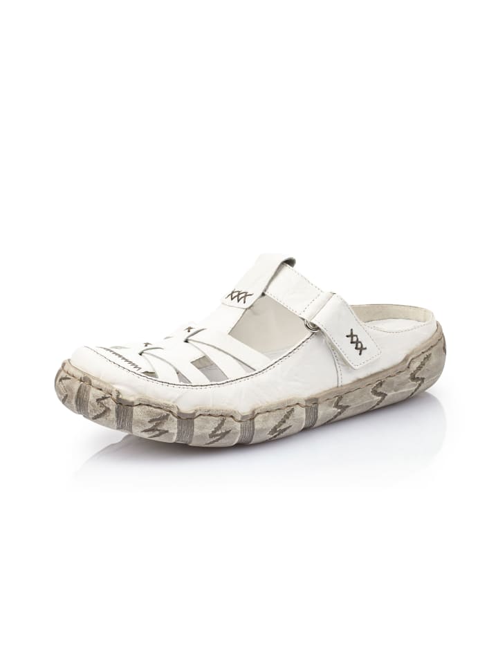 Halbschuhe in weiss