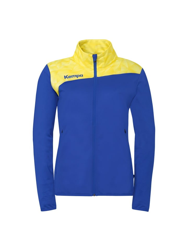 Trainingsjacke Athletics 29 Poly Women in royal/limonengelb