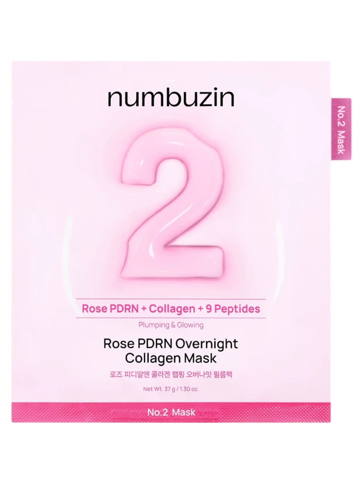 Hydrogel-Maske Nr.2 Rose PDRN Overnight Collagen, 30 g