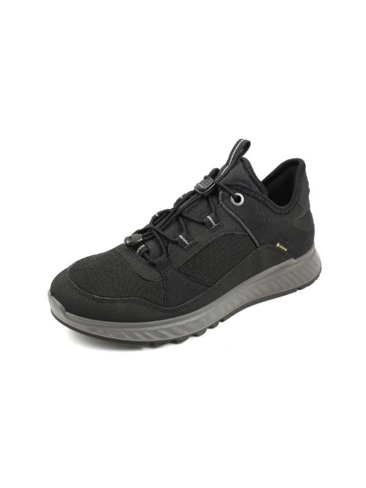 Schnürschuh in schwarz