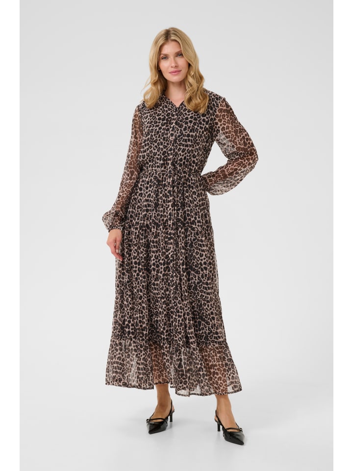 Kleid CRYuna A-shape in Natrual Animal Spots