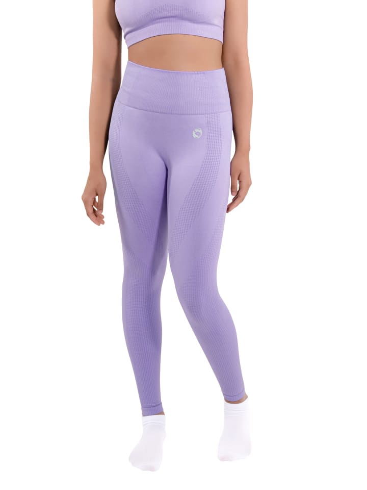 Sport Leggings High Waist in lavendel