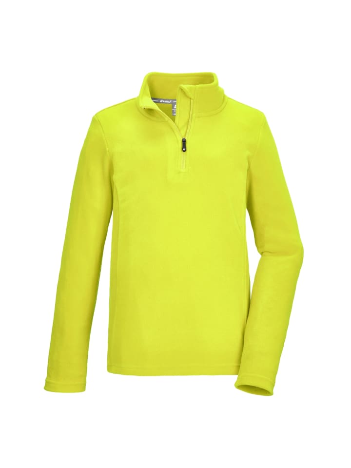 Fleeceshirt in Gelb