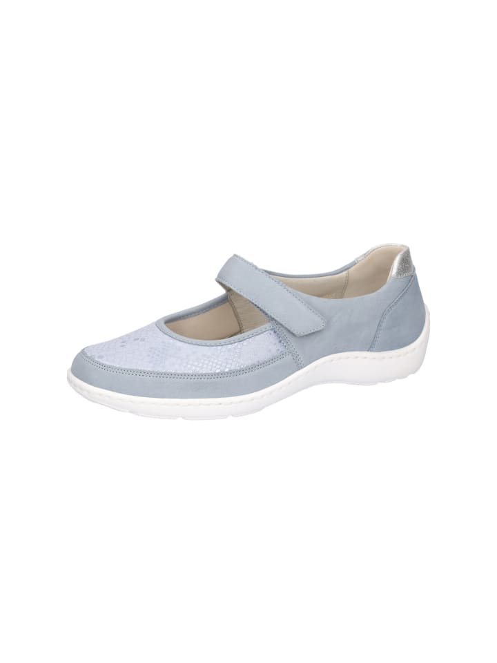 Ballerinas Henni in sky argento