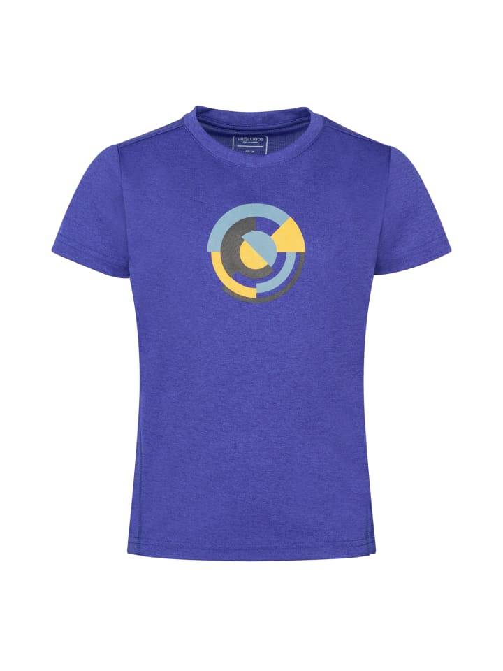 Funktionsshirt Sognefjord in glow blue