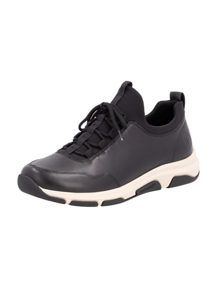 Komfort Schnürschuhe in Schwarz
