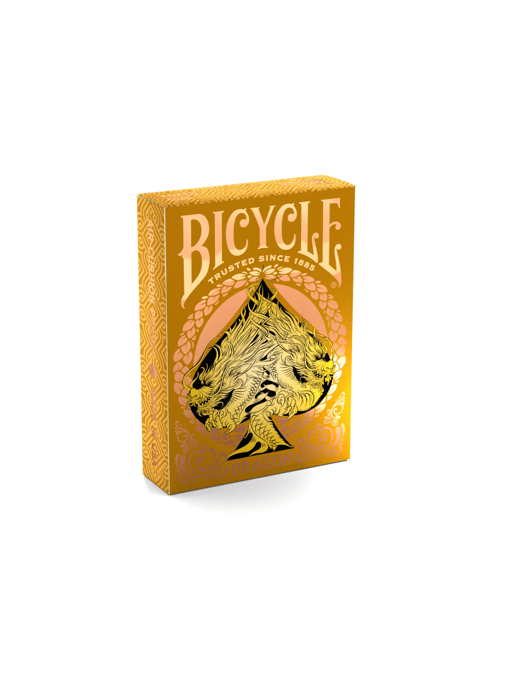 Bicycle® Kartendeck - Gold Dragon in gelb