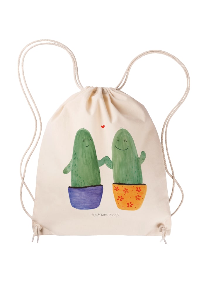 Gym Bag Kaktus Liebe ohne Spruch in Creme